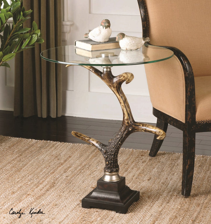 Stag Horn SideTable